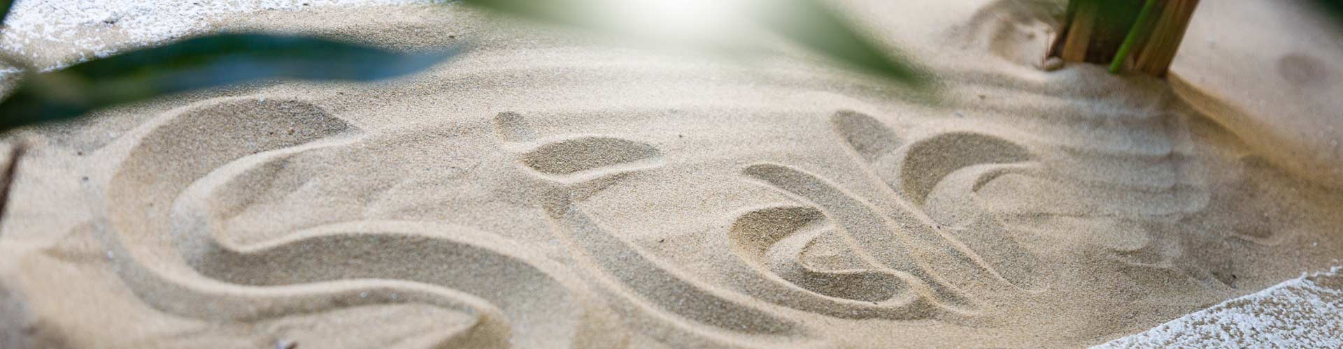 Fotografia della sabbia della spiaggia